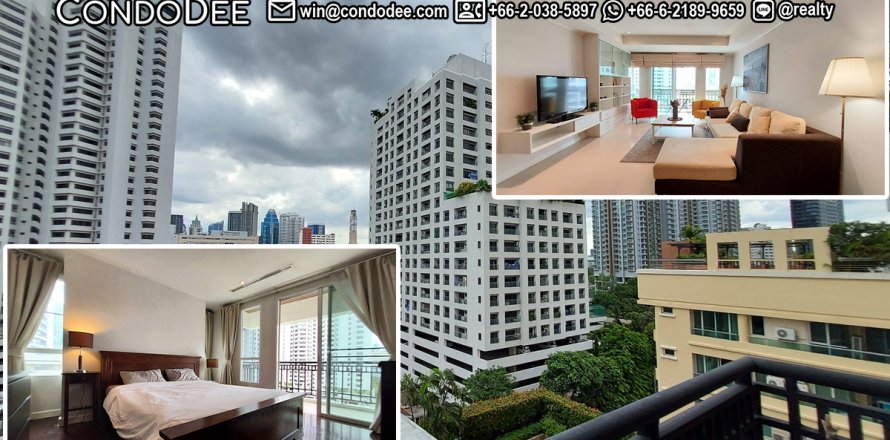Condo à Watthana, Bangkok, Thaïlande, 2 chambres № 201087