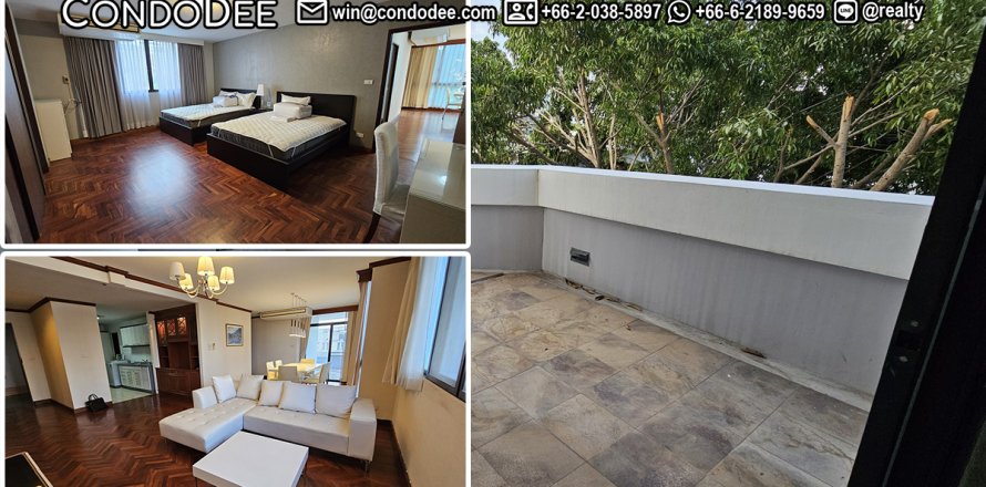 Condo à Watthana, Bangkok, Thaïlande, 2 chambres № 201092