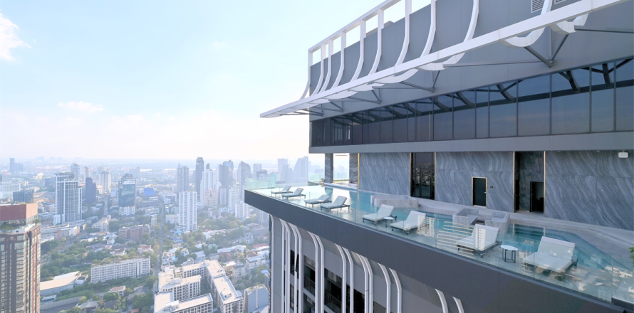 Condo à Bangkok, Thaïlande, 1 chambre № 186723