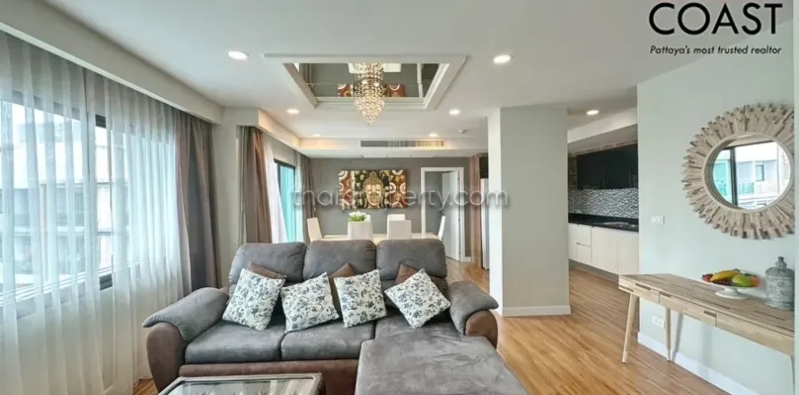 Condominio de 2 dormitorios en Jomtien Beach, Pattaya, Tailandia № 212911