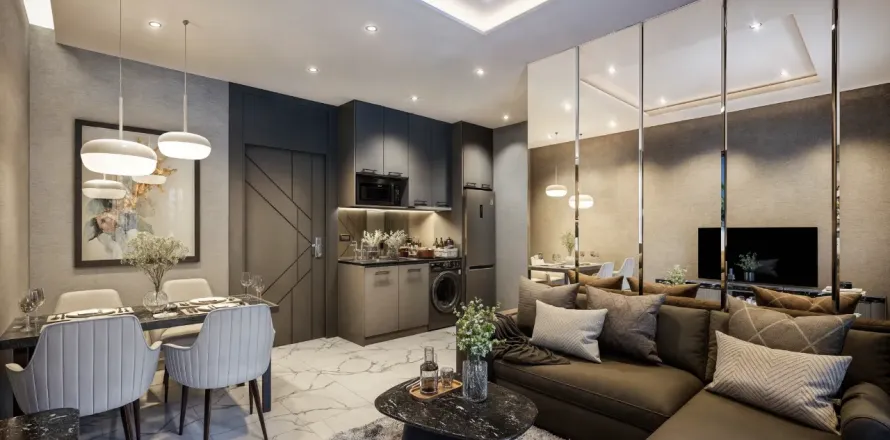 Studio dans le Condo à Pattaya, Thaïlande  № 172079