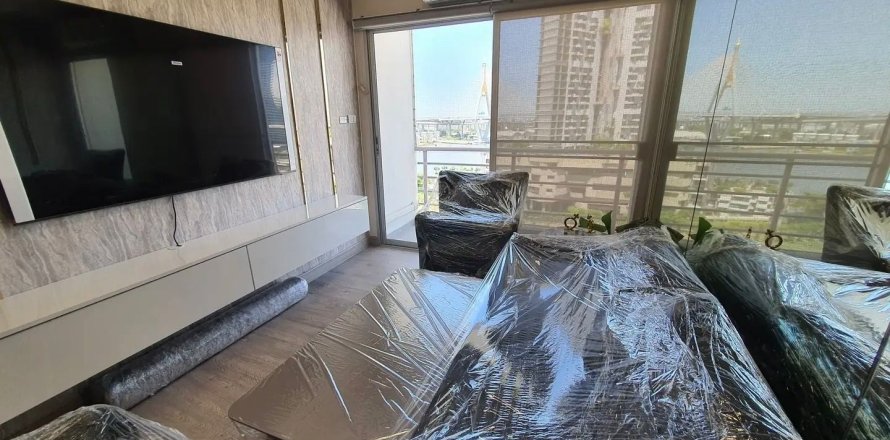 Condo à Yan Nawa, Bangkok, Thaïlande, 2 chambres  № 162024