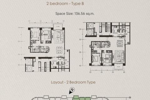 Condo in Bangkok, Thailand, 2 bedrooms  № 154556 - photo 24