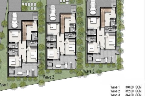 Дом в Самуи, Таиланд с 4 спальнями  № 154552 - фото 21