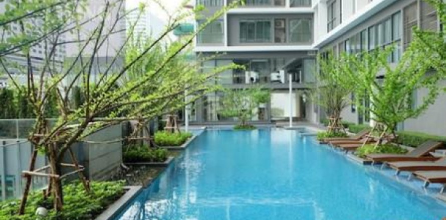 Studio à Huai Khwang, Bangkok, Thaïlande № 193009