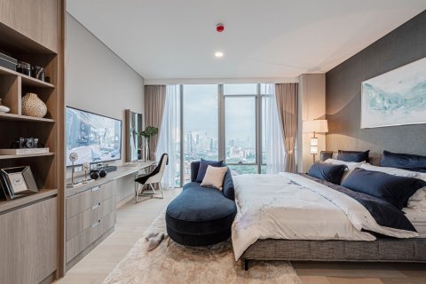 Пентхаус в Бангкоке, Таиланд с 3 спальнями  № 133650 - фото 9