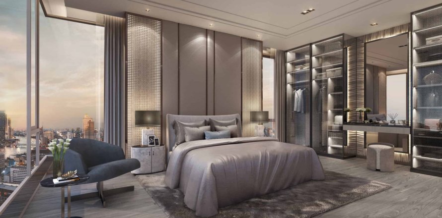 Кондоминиум с 2 спальнями в Бангкоке, Таиланд № 166918