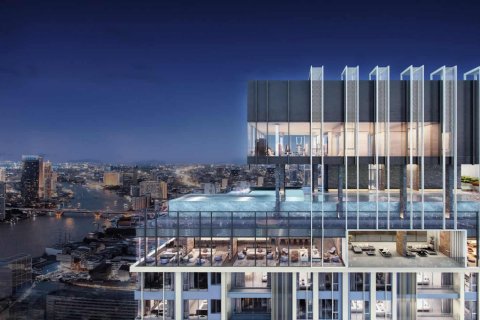 Кондоминиум с 2 спальнями в Бангкоке, Таиланд № 166918 - фото 4