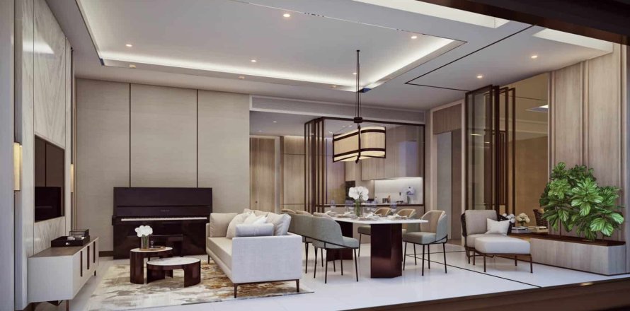 Кондоминиум с 2 спальнями в Бангкоке, Таиланд № 166920