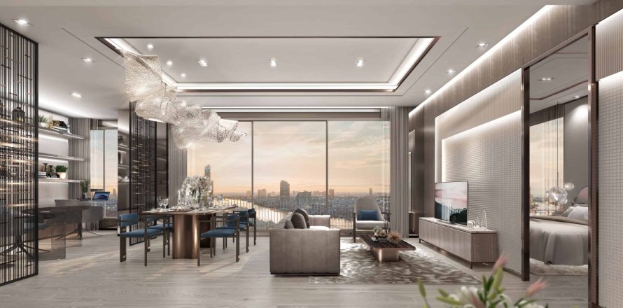 Condo in Bangkok, Thailand, 3 bedrooms  № 166917