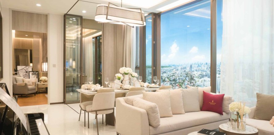 Condo à Bangkok, Thaïlande, 2 chambres № 166921