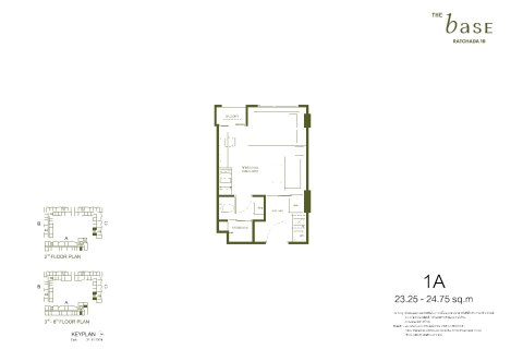 คอนโดมิเนียมในกรุงเทพฯ, ประเทศไทย, 1 ห้องนอน № 203596 - รูปถ่าย 13