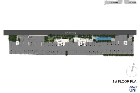 Condo à Bangkok, Thaïlande, 1 chambre  № 203602 - photo 16