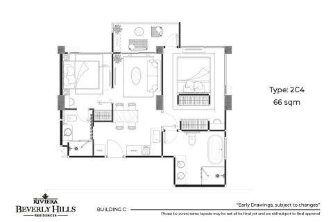 Condo à Pattaya, Thaïlande, 2 chambres № 170084 - photo 9