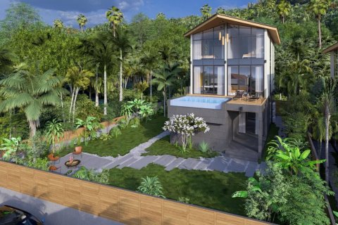 Вилла в Пангане, Таиланд с 4 спальнями  № 170085