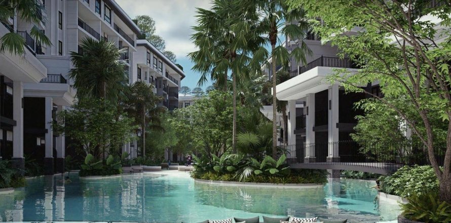 Квартира в Пхукете, Таиланд с 3 комнатами  № 150792