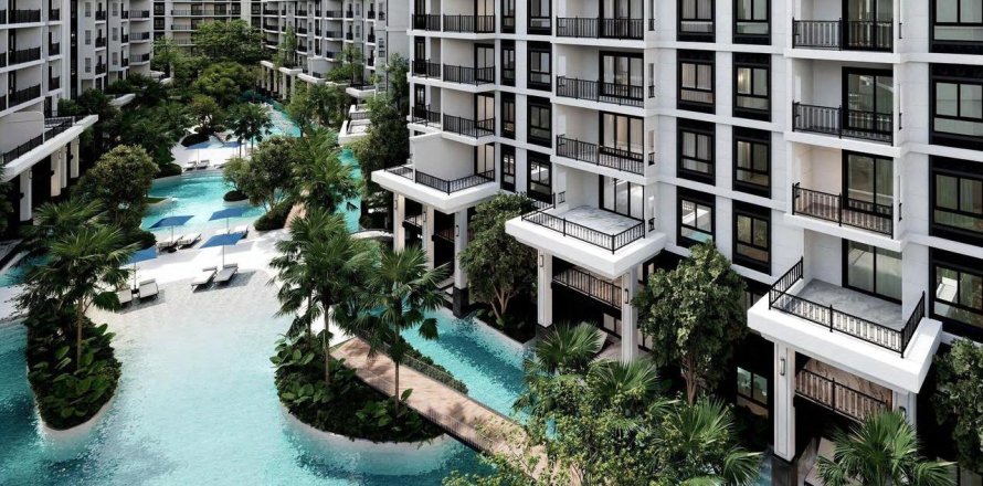 Квартира в Пхукете, Таиланд с 2 комнатами  № 150790