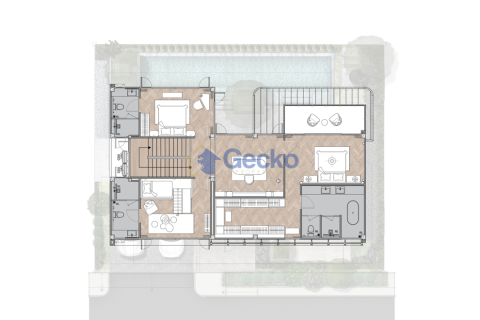 บ้านในพัทยา, ประเทศไทย 4 ห้องนอน № 196030 - รูปถ่าย 4
