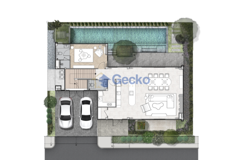 บ้านในพัทยา, ประเทศไทย 4 ห้องนอน № 196030 - รูปถ่าย 3
