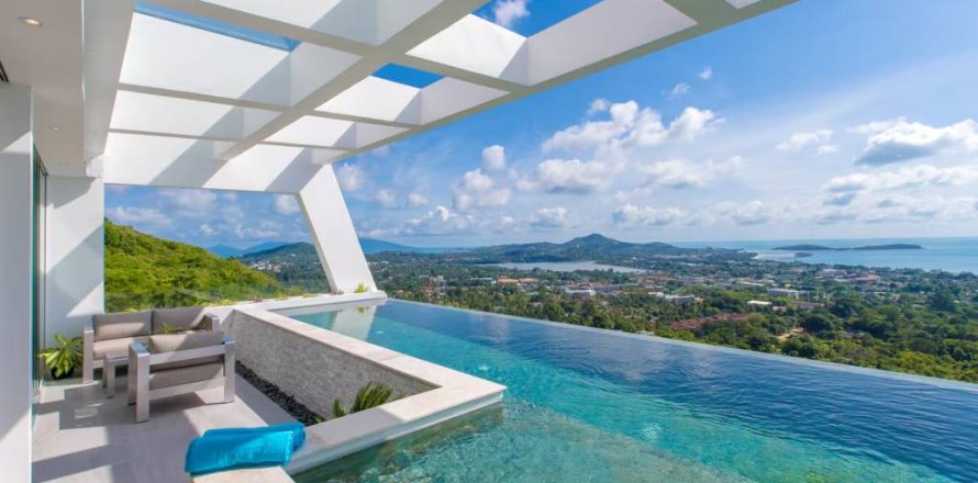 Вилла в Самуи, Таиланд с 3 спальнями  № 146997