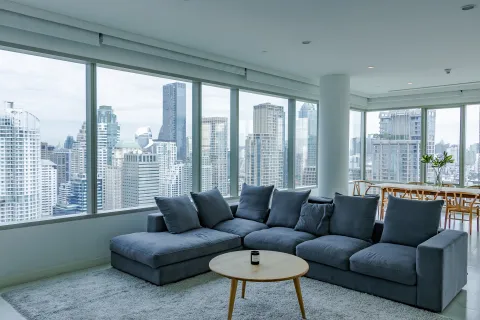 Кондоминиум с 3 спальнями в Патхум Ване, Бангкок, Таиланд № 153534 - фото 2