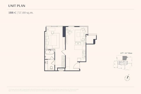 Condo à Bangkok, Thaïlande, 1 chambre № 166049 - photo 8