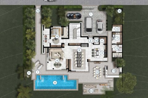 Villa à Phuket, Thaïlande 4 chambres № 166053 - photo 13