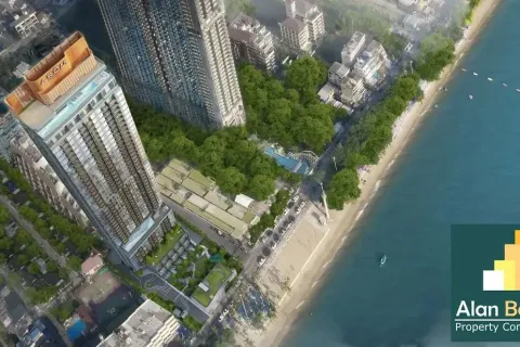Condominio de 2 dormitorios en Jomtien Beach, Pattaya, Tailandia № 211283 - foto 5