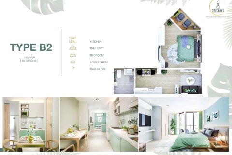 Condo on Surin Beach, Thailand, 1 bedroom № 166897 - photo 5