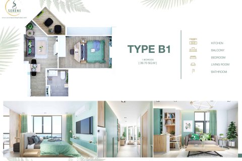 Condo on Surin Beach, Thailand, 1 bedroom  № 166898 - photo 8