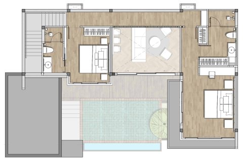 Вилла в Банг Тао, Таиланд с 4 спальнями № 166901 - фото 28