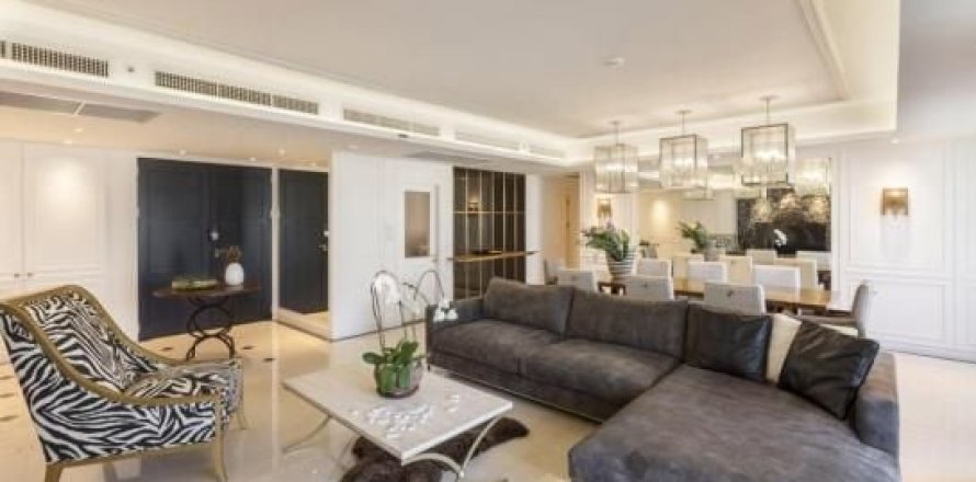 Кондоминиум с 3 спальнями в Патхум Ване, Бангкок, Таиланд № 149957