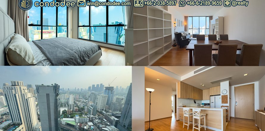 คอนโดมิเนียมในวัฒนา, กรุงเทพฯ, ประเทศไทย, 3 ห้องนอน № 201203