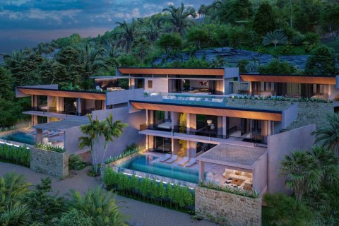Villa in Koh Pha Ngan, Thailand 3 Schlafzimmer № 166088 - Foto 13