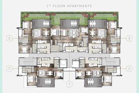 Condo in Hua Hin, Thailand, 1 bedroom  № 166084 - photo 14
