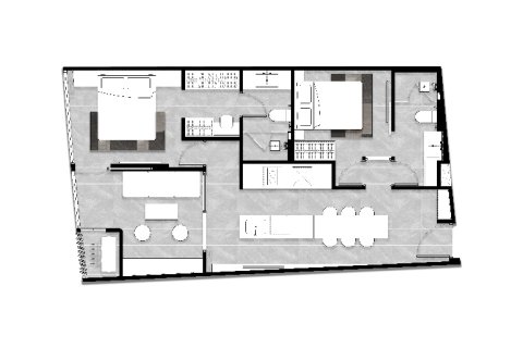 Кондоминиум с 1 спальней в Камале, Таиланд № 165031 - фото 20