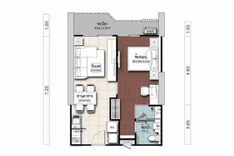 Condo in Bangkok, Thailand, 1 bedroom № 183405 - photo 5