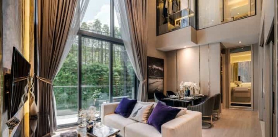 Condo à Bangkok, Thaïlande, 2 chambres № 166734