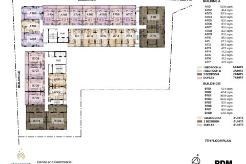 Кондоминиум с 2 спальнями в Банг Тао, Таиланд № 166730 - фото 10