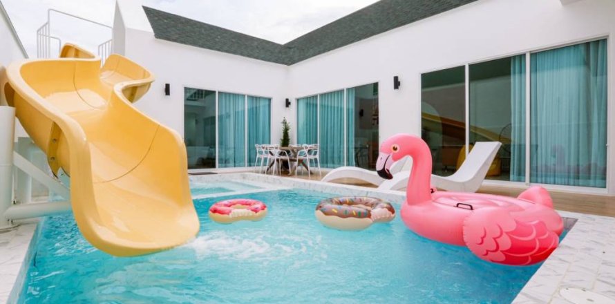 Villa à Hua Hin, Thaïlande 3 chambres № 161452