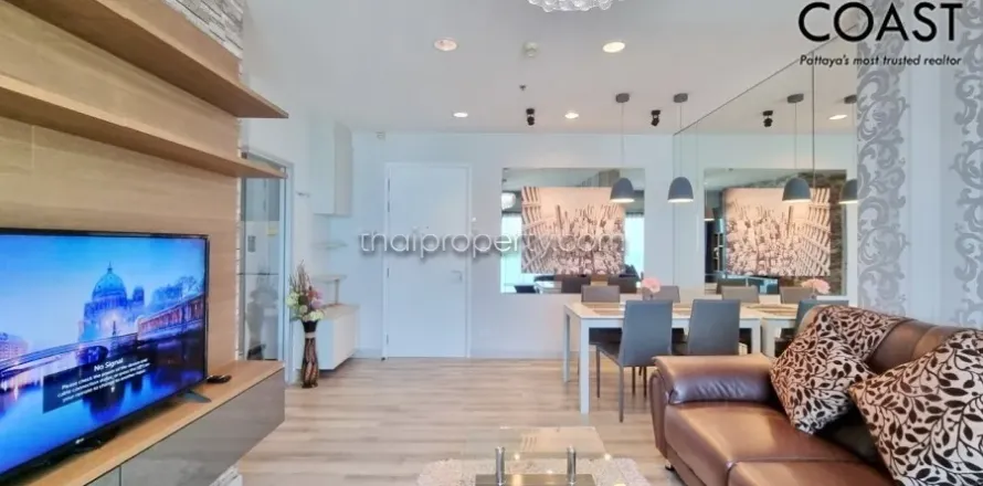 Condominio de 2 dormitorios en Pattaya, Tailandia № 213011