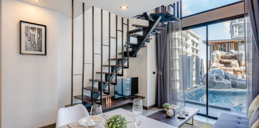 Apartment in Pattaya, Thailand 2 rooms № 176574