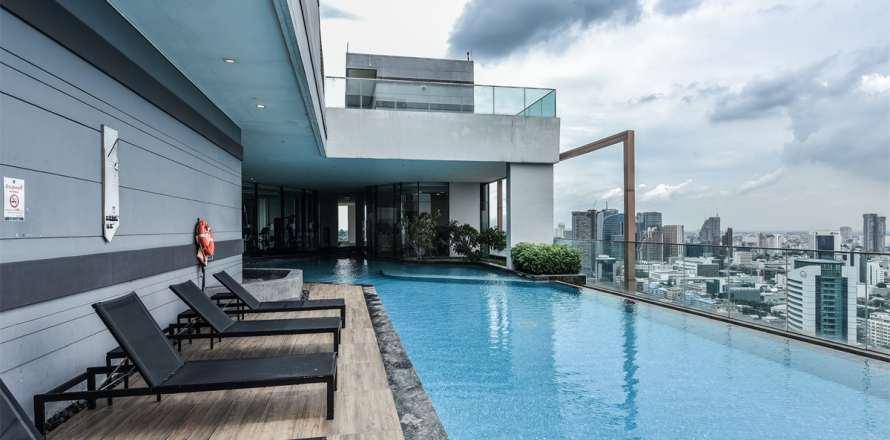 Condo à Bangkok, Thaïlande, 2 chambres № 188189