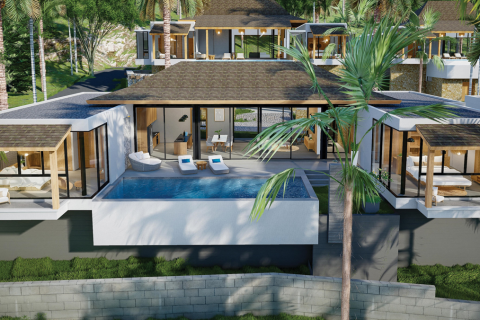 Вилла в Самуи, Таиланд с 3 спальнями  № 141713 - фото 1