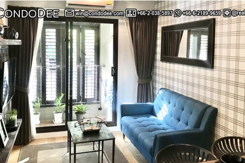 Condo à Khlong Toei, Bangkok, Thaïlande, 1 chambre  № 200739