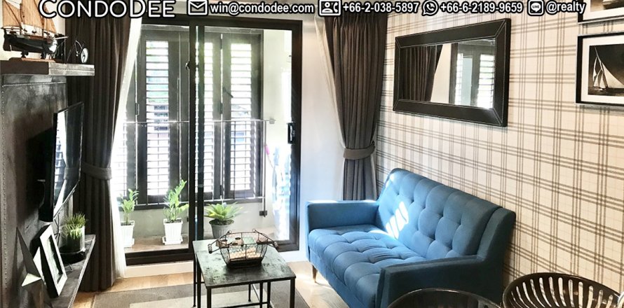 Condo à Khlong Toei, Bangkok, Thaïlande, 1 chambre № 200739
