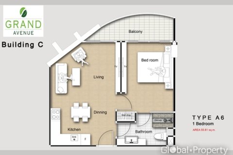 ЖК GRAND AVENUE RESIDENCE в Паттайе, Таиланд № 25455 - фото 8