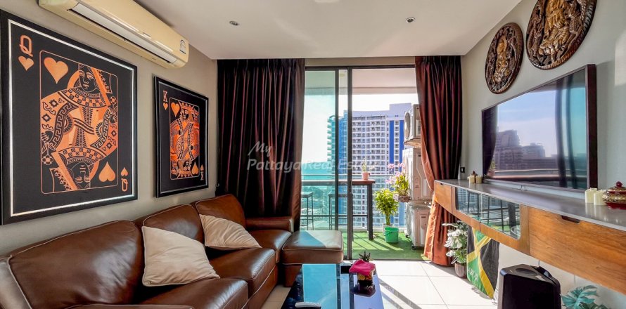 Condo in Bang Lamung, Thailand, 2 bedrooms  № 162289