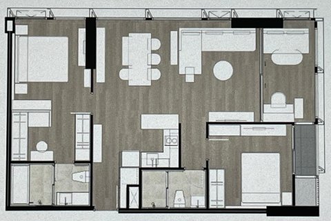 Condo à Bangkok, Thaïlande, 2 chambres № 165685 - photo 10