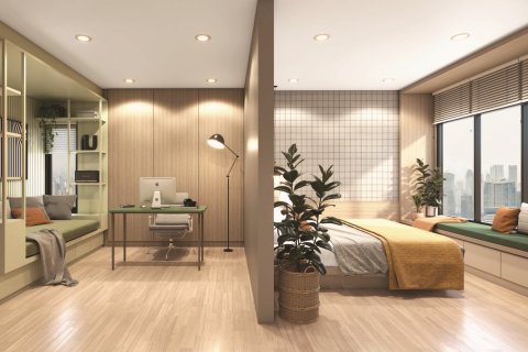 Condo à Bangkok, Thaïlande, 2 chambres  № 165687 - photo 5